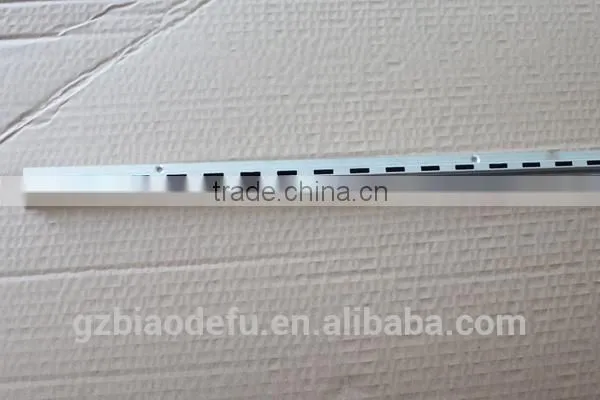 Double Slotted Metal Wall Strip For MDF Board