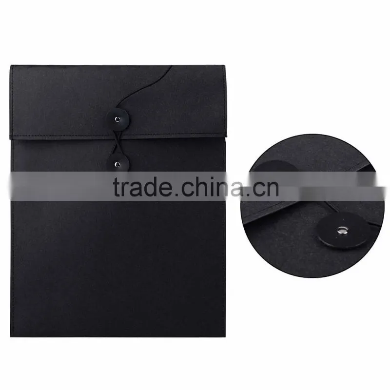 2016 new arrival !!! Fashional PU mini/ultra-thin envelope file cover sleeve for Macbook air retin