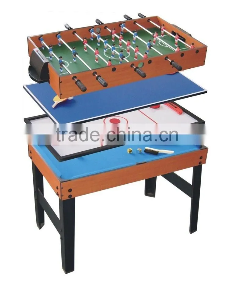 4 in 1 classic multi games table.Soccer table, table tennis table, push hockey table, snooker table