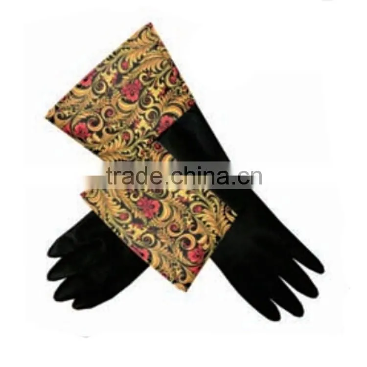 hot sales latex gloves customer printed