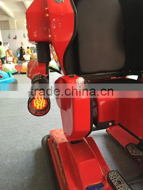 2016 China new amusement game kiddie rides robot children walking robot for sale