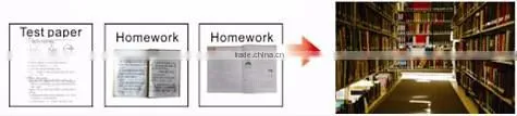 VH802AF A3 size OCR mini portable personal document scanner