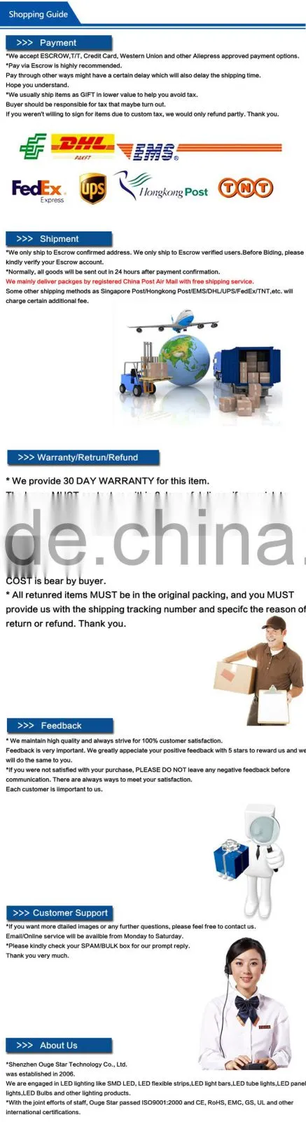 50cm SMD5050 Aquarium LED Lighting Fish Tank 12V RGB LED Rigid Bar Strip Waterproof+12W Power Adapter +(RGB Controller FOR RGB)