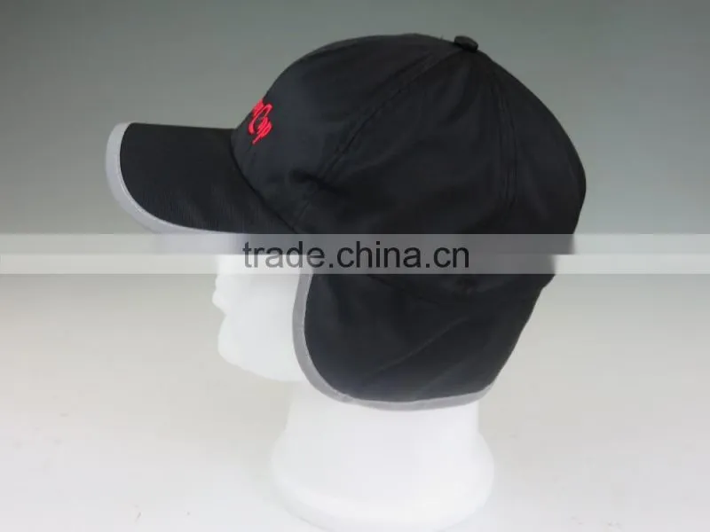 Sports Baseball Cap with Fleece Inside and Earmuff