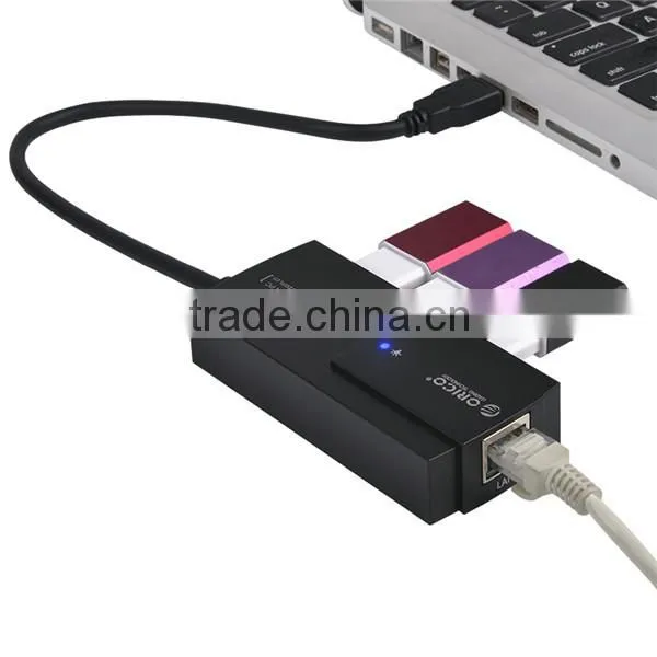 2015 hot sell HR02-U3 USB 3.0 to 10/100/1000 Gigabit Ethernet LAN Network Adapter