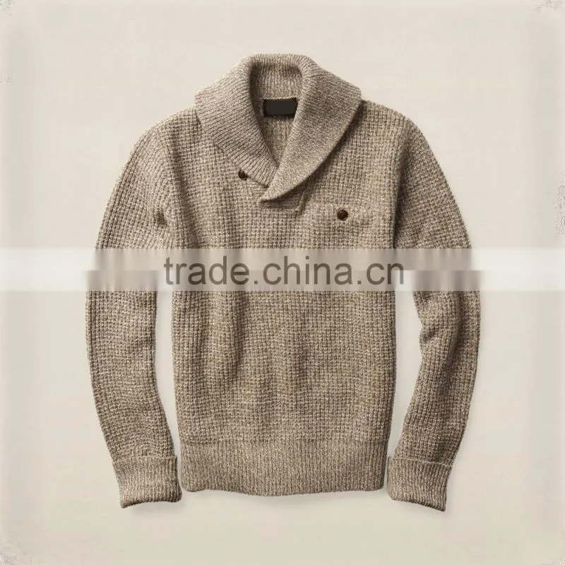 15PKSW40 100% wool knit winter sweater men