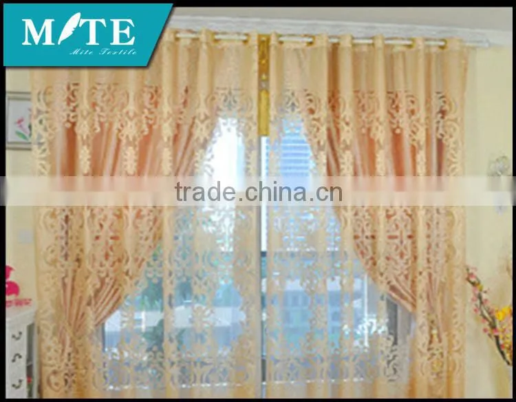100% polyester voile1*1 for curtain