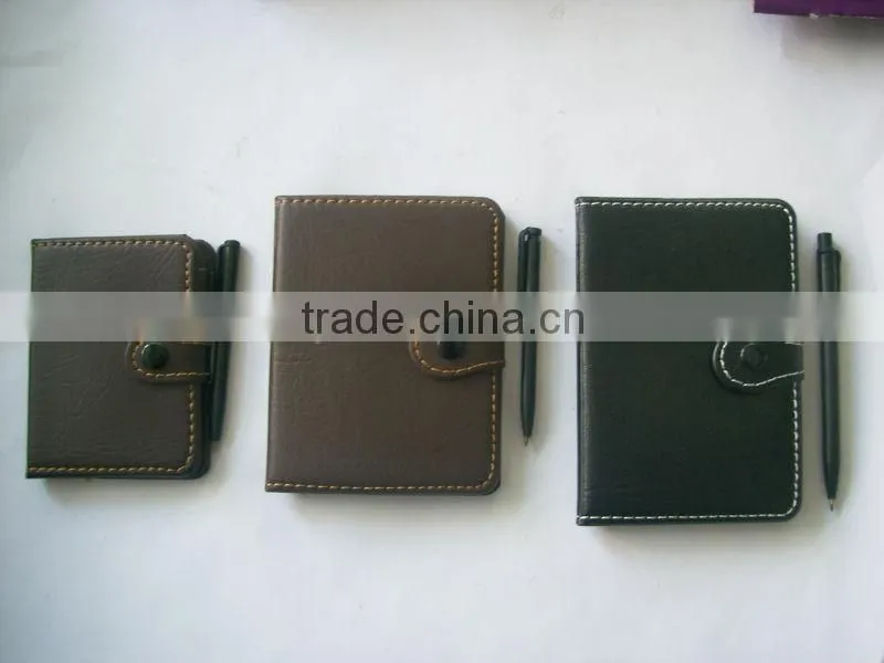 pocket notebook with ball pen