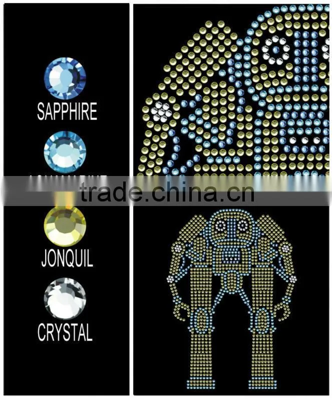 Animal Robot hotfix crystal transfer T14080004