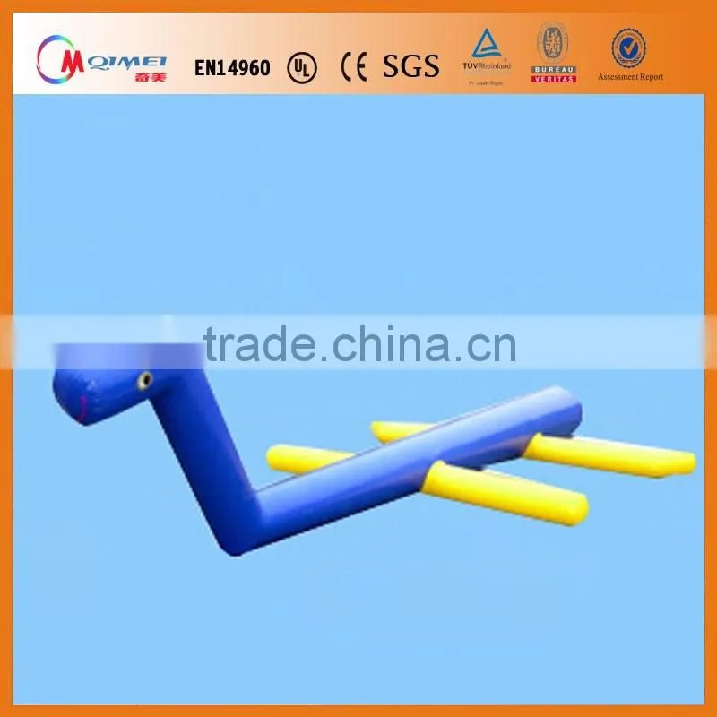 Manufacturer customize ! Inflatable water games water toys inflatable water seesaw inflatable water totter for sale