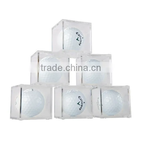Acrylic Display Cases Acrylic Display Stand for Golf Balls Acrylic Golf Ball Display Case