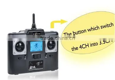 2.4G 4CH M size single blade rc helicopter remote control helicopter