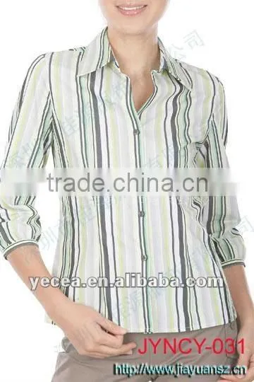 HOT selled female's fashionable white shirt and blouse