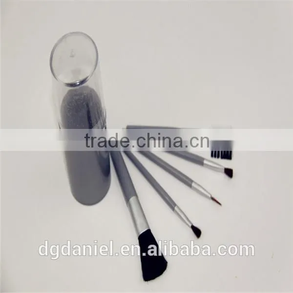 High Quality 5pcs private label makeup brush set,Wholesale synthetic cosmetic brushes