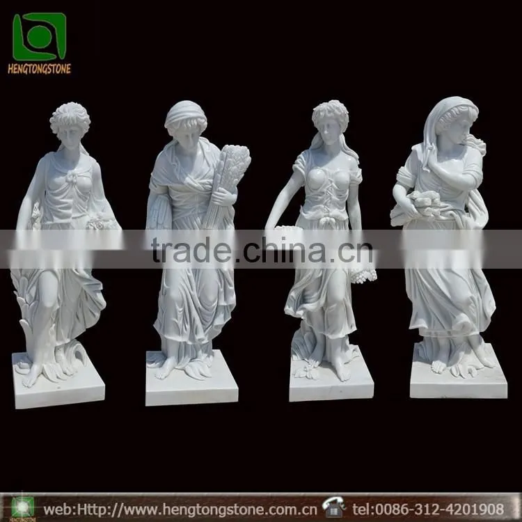 Life Size Greek Four Season Garden Statues