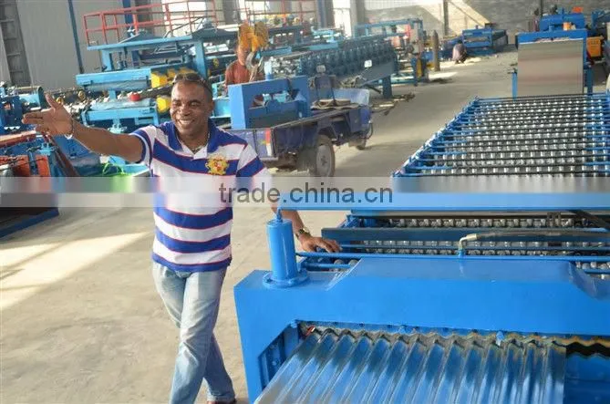 automatic steel keel Roll forming machine for studs and tracks