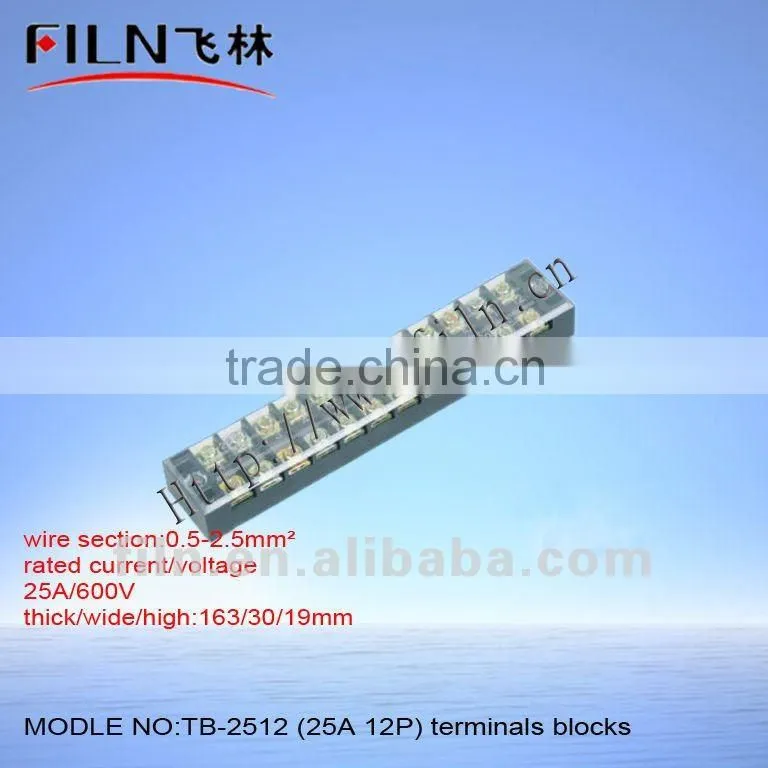 metal terminal block TB-2504 25A 4P
