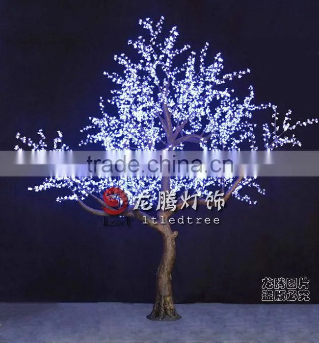 Outdoor decorative christmas led flower tree blossom light