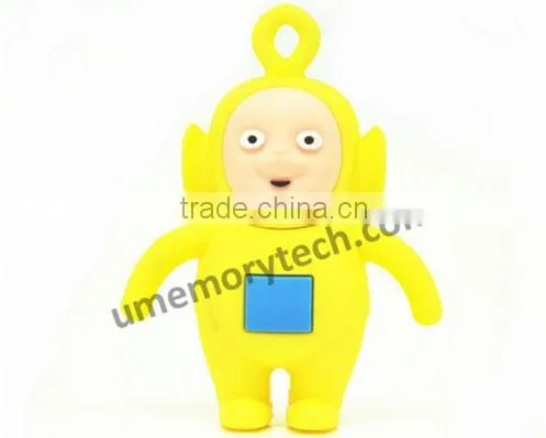 Lovely Teletubbies shape usb flash drive, bulk 4gb usb2.0 pen drive