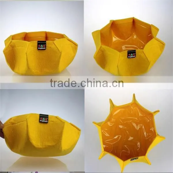 2014 New product-fabric plant pot ,cheap flower pots,plant fibre flower pots