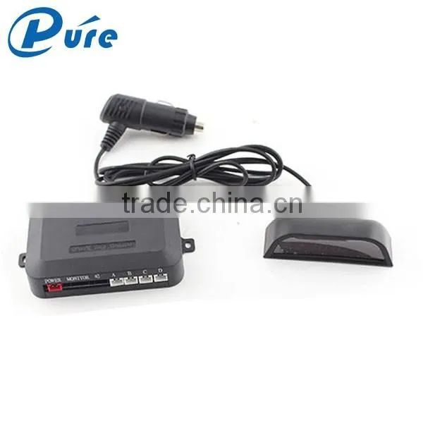 2016 new 4 sensors wireless parking sensor numeral and color led display car reverse backup radar system
