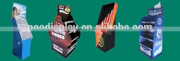 advertising carboard counter display standee for supermarket or for retail