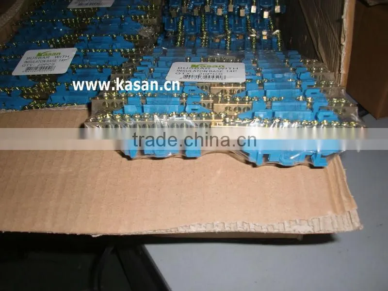 Brass Terminal Block with plastic base