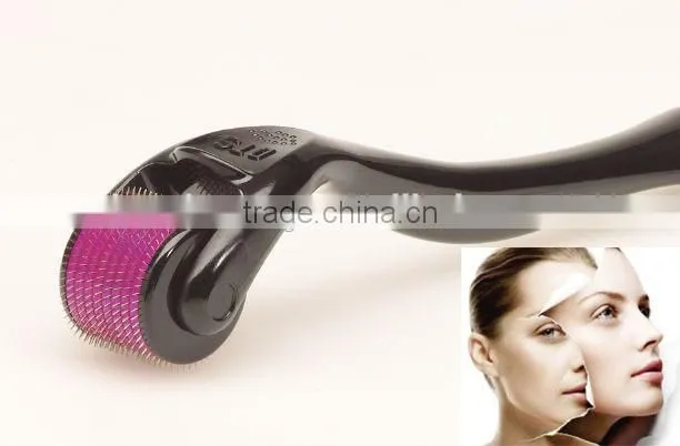 Derma roller 540 needles/derma skin roller/micro roller therapy 540 needles derma roller with 0.2mm-3.0mm needle size