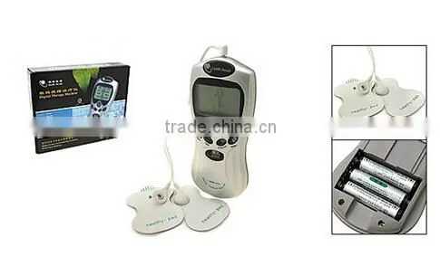 rohs 4 pads digital electronic wave hand acupoint vacuum massage pulse magnetic blood circulation therapy machine