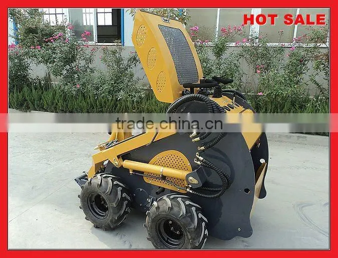 mini skid wheel loader