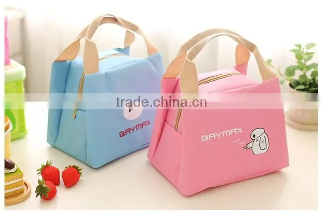 fashion inspissate isothermic bags tote lunch bag