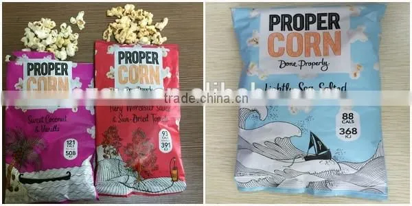 Industrial popcorn production making line/popcorn making machine