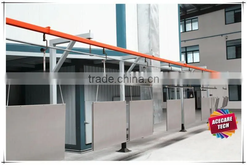 Painting Line for machinery and tools, Powder coating production line for machinery,Motorcycle painting line