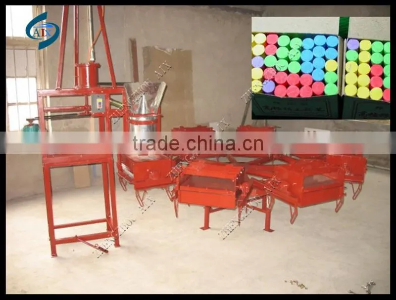 Automatic chalk making machine for school use