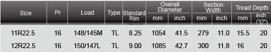 TBR radial tyre JY528