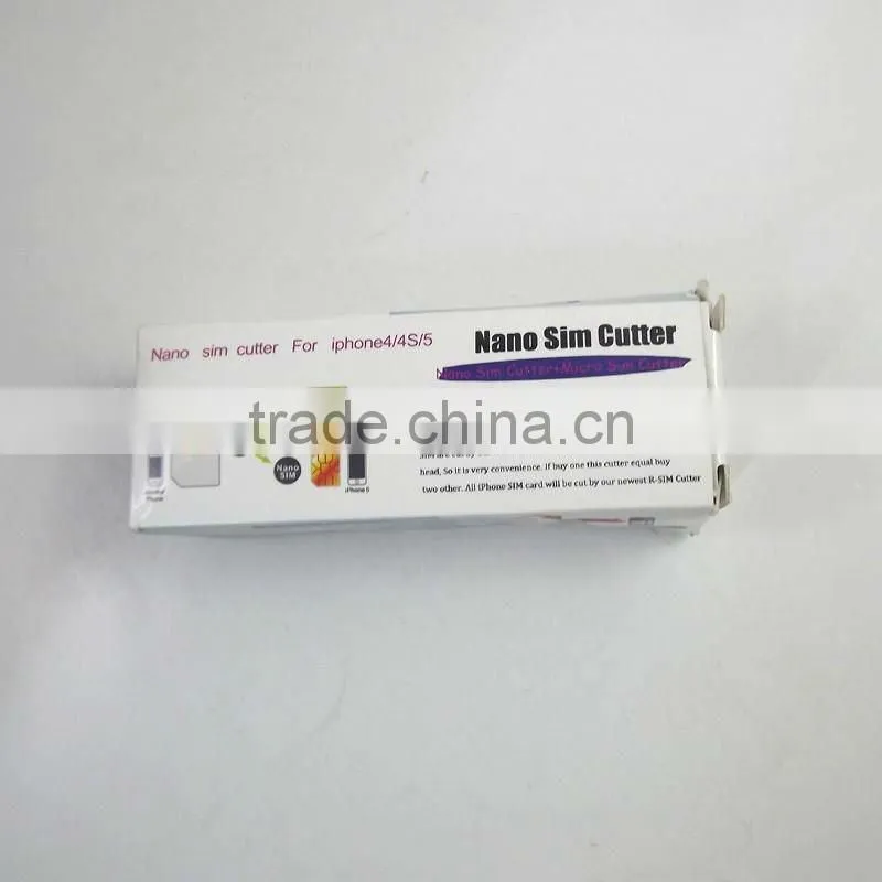 MICRO SIM CARD CUTTER + 2 ADAPTER FOR iPhone 5/5c/5s