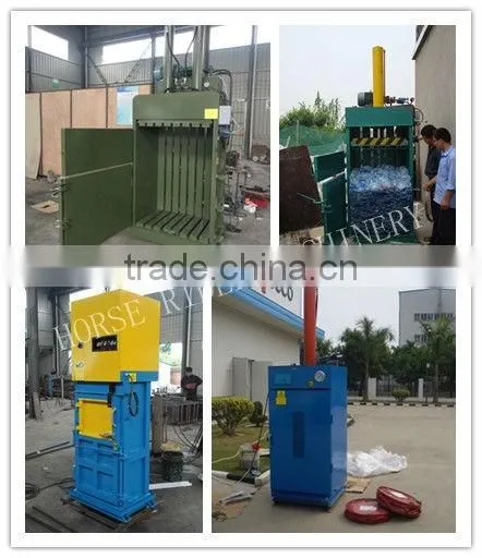 Hydraulic Baling Press / Hydraulic Baler Machine for Waste Carton paper Plastic Pet Bottles