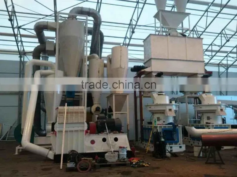 biomass pelleting machine / wood pelleting machine / wood pellet machine