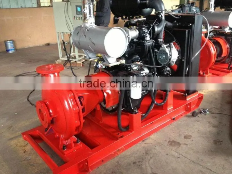 water pump 100hp with diesel engine