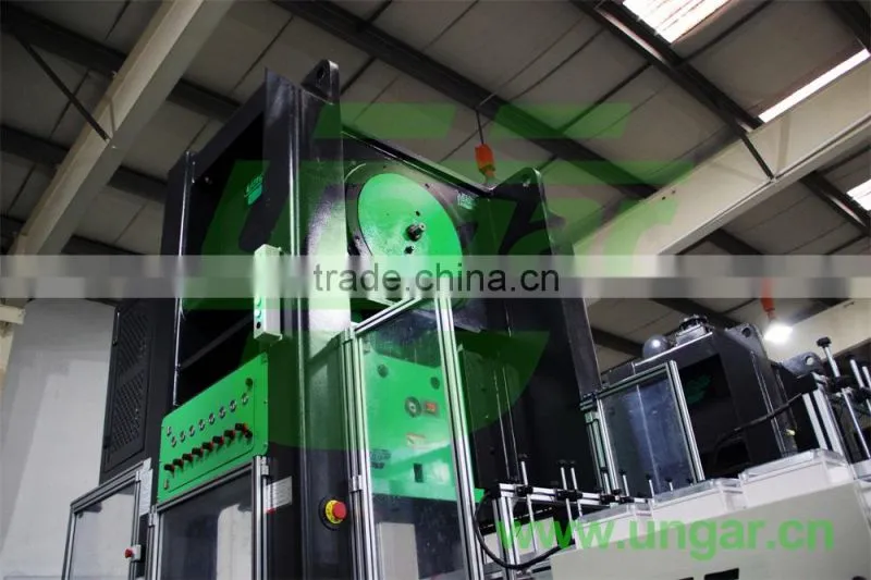 UNGAR Aluminium Foil Container Making Vertical Press Machine (UN-80T) 800KN H-Type Automatic Press