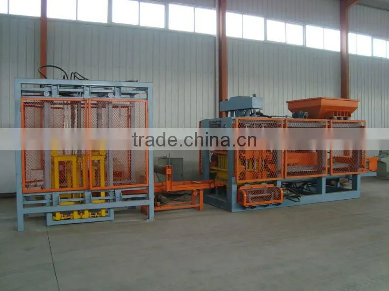 hydraulic concrete block machine