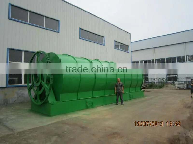 Pyrolysis Plastic Plant To Oil Refine Waste Plastic Machine Environmental Friendly