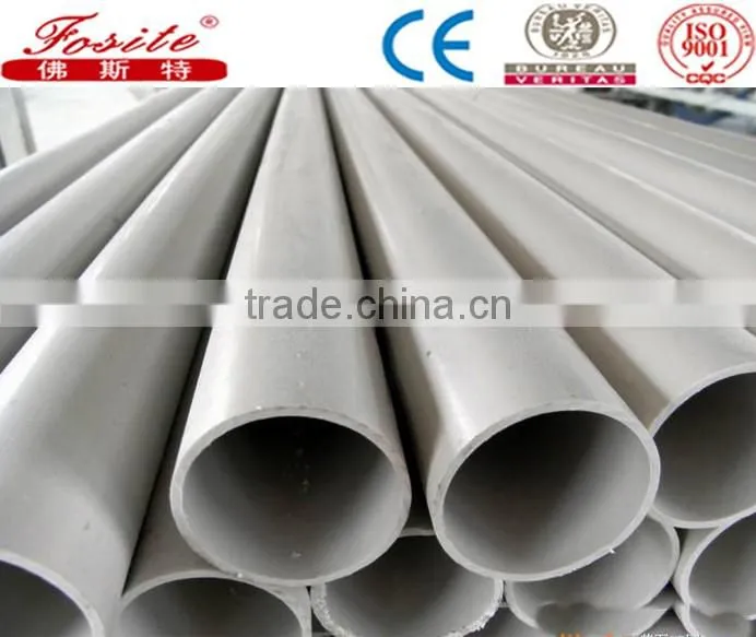 Supply plastic pipe large diameter PE/HDPE/PVC irrigation pipe sewer pipe drainage pipe soil pipe