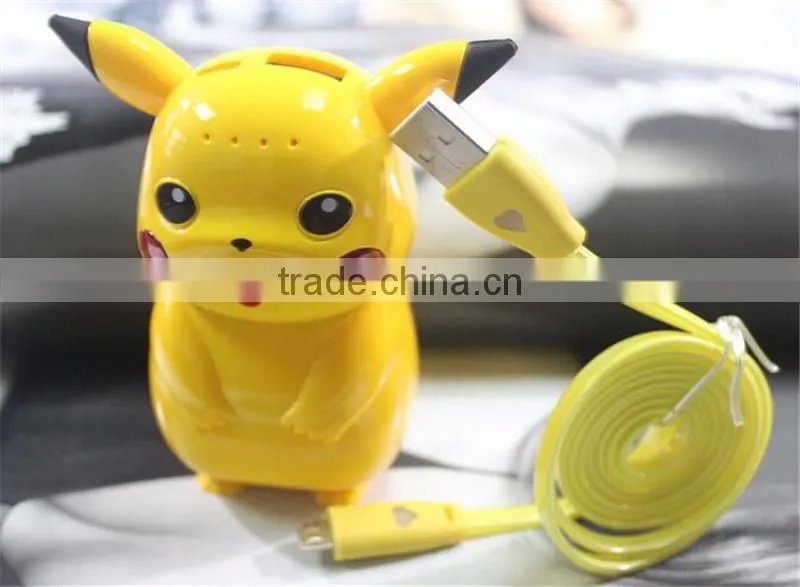 hot selling products Pikachu charger pokemon power bank factory supply cute christmas gift portable 10000mah pokeball pokemon