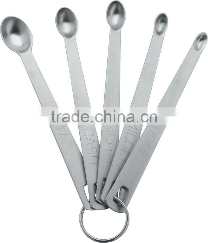 staniless steel 4pcs measuring cup, measuring spoon