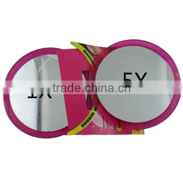Wonderful two sides magnifying glass and regular mirror for girls