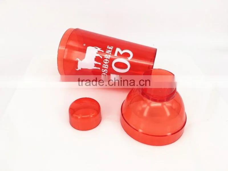 450ML 16oz PS material Cocktail Shaker