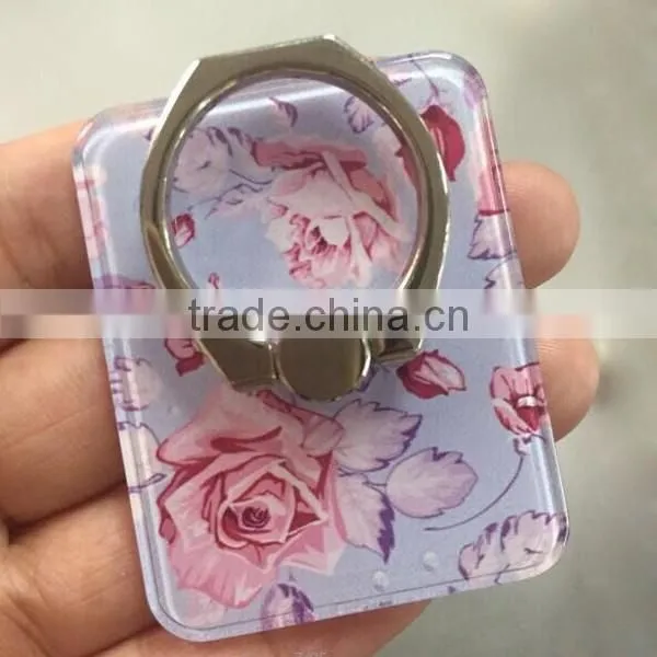 Best Selling Finger Ring,Mobile Phone Custom Water Print Smartphone Stand Holder