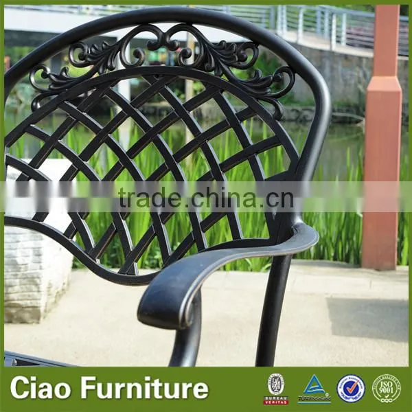 Aluminum patio furniture dining set