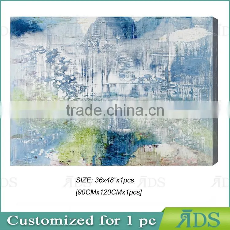 Amazon Hot Sell Famous Modern Abstract Landscape Pictures Wall Art Home Office Decorations Artwork Painting